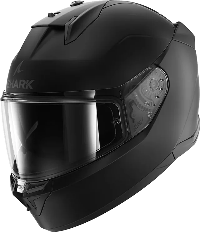 Shark D-Skwal 3 Blank Mat Black Mat KMA Full Face Helmet, Shark D-Skwal 3 Blank Mat KMA