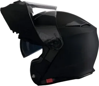 Z1R Solaris Modular Helmet Matte Black 2 Shields