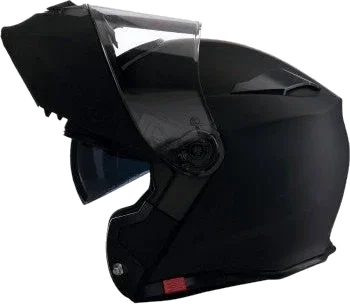 Z1R Solaris Modular Helmet Matte Black 2 Shields