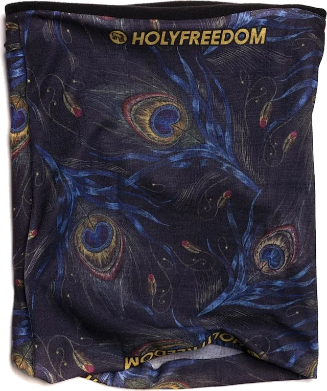 Holyfreedom Polar Pavone Multifunctional Headwear, black/blue