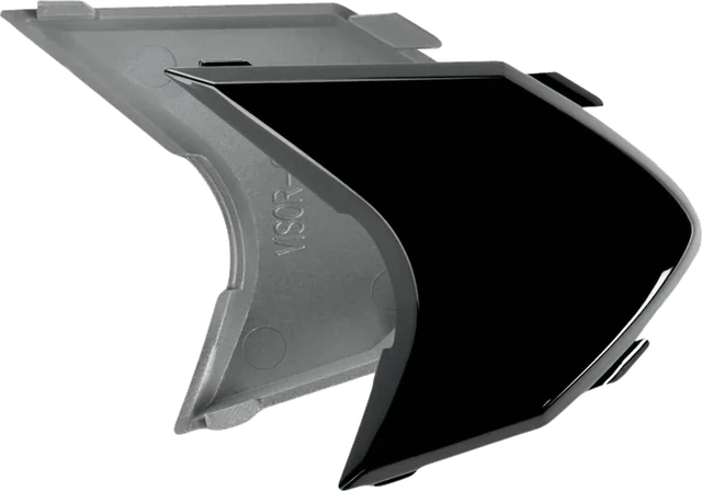 Icon Variant Solid Side Plate Helmet Accessories, black