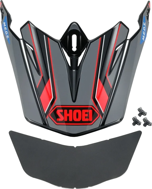 Shoei Peak For VFX WR Allegiant TC-1 Red / Grey Helmet