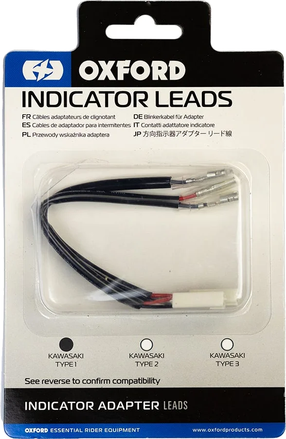 Oxford Indicator Leads - Kawasaki (Type 1)