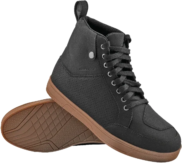 Speed & Strength Motorcycle Shoes Speed And Strength United, black gum
