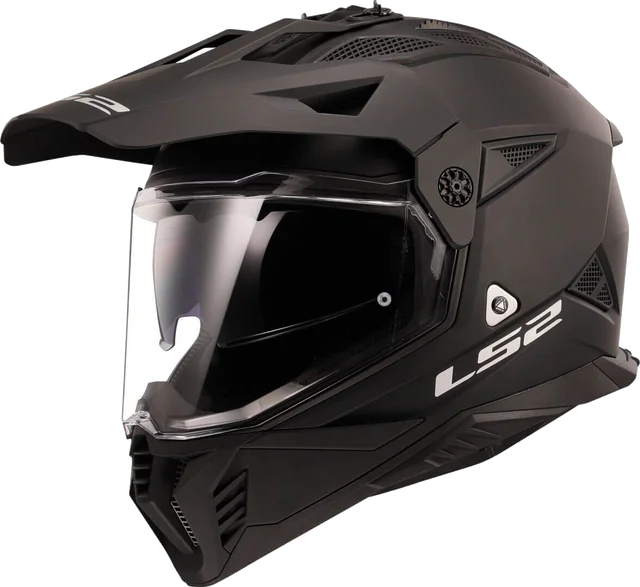 LS2 Pioneer 2 Matt Black-06 MX702, Matt