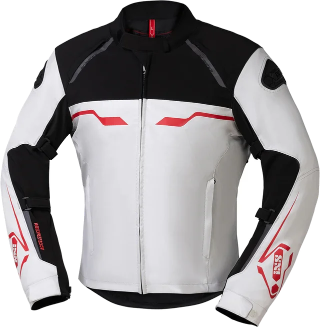 iXS Sports Jacke Hexalon-ST, white black red