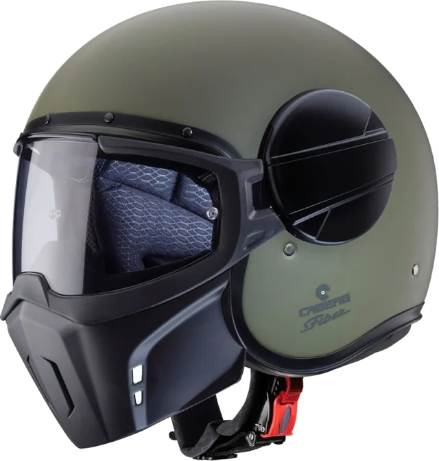 Caberg Jet Ghost X Plain - Military Green, Green