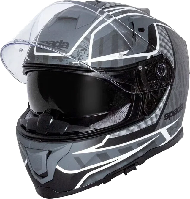 Spada SP1 Raptor Helmet Matt Black Grey