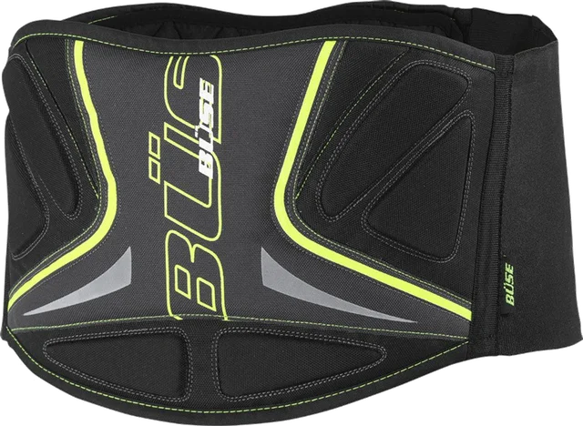 Büse Ultimate Black Yellow Kidney Belt, Black Yellow
