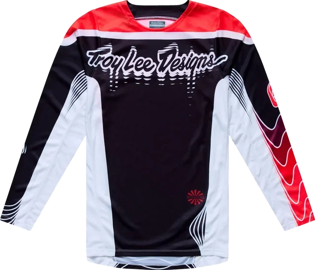 Troy Lee Designs GP Pro Jersey Stagger Black / Red, black red