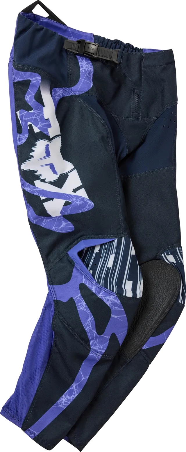 FOX 180 Diffuse Special Edition Youth Motocross Pants, blue/purple