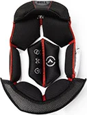 Bell Eliminator Virus Top Liner Black Red