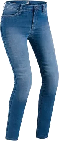 PMJ SKINNY TWARON BIKER JEANS, Blue