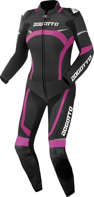 Bogotto Misano Two Piece Ladies Motorcycle Leather Suit