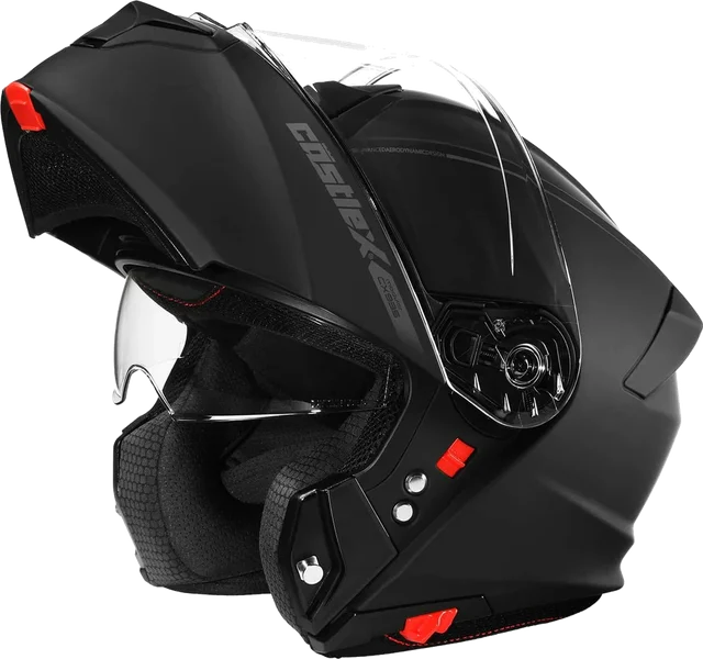 Castle X CX935 Modular Helmet Photochromic Shield Matte Black