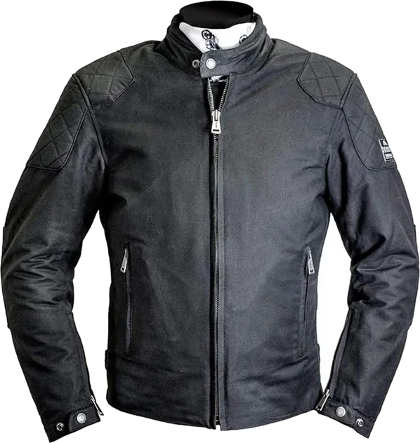 Helstons Compass Tissu Jacket Black