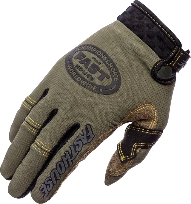 Fasthouse Sanguaro Petrol Glove - Olive, olive