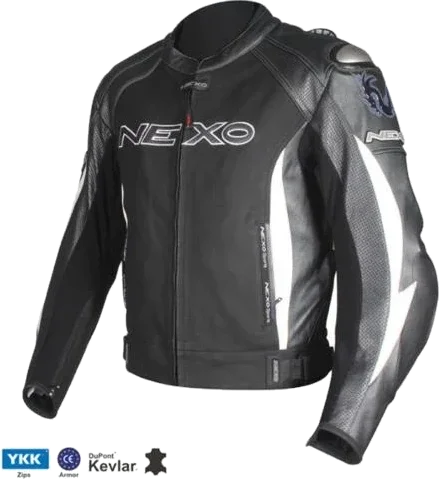 NEXO Sports Ladies N-Force Leather Jacket, black