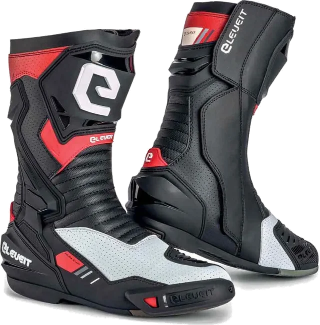 Eleveit S Miura Evo Air Racing Boots, Black / White