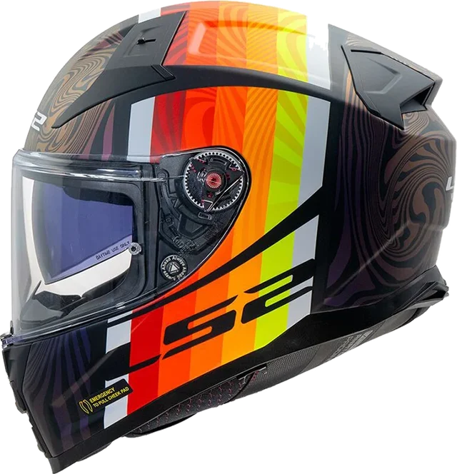 Ls2 Ff811 Vector 2 Freedom Helmet Black, Black