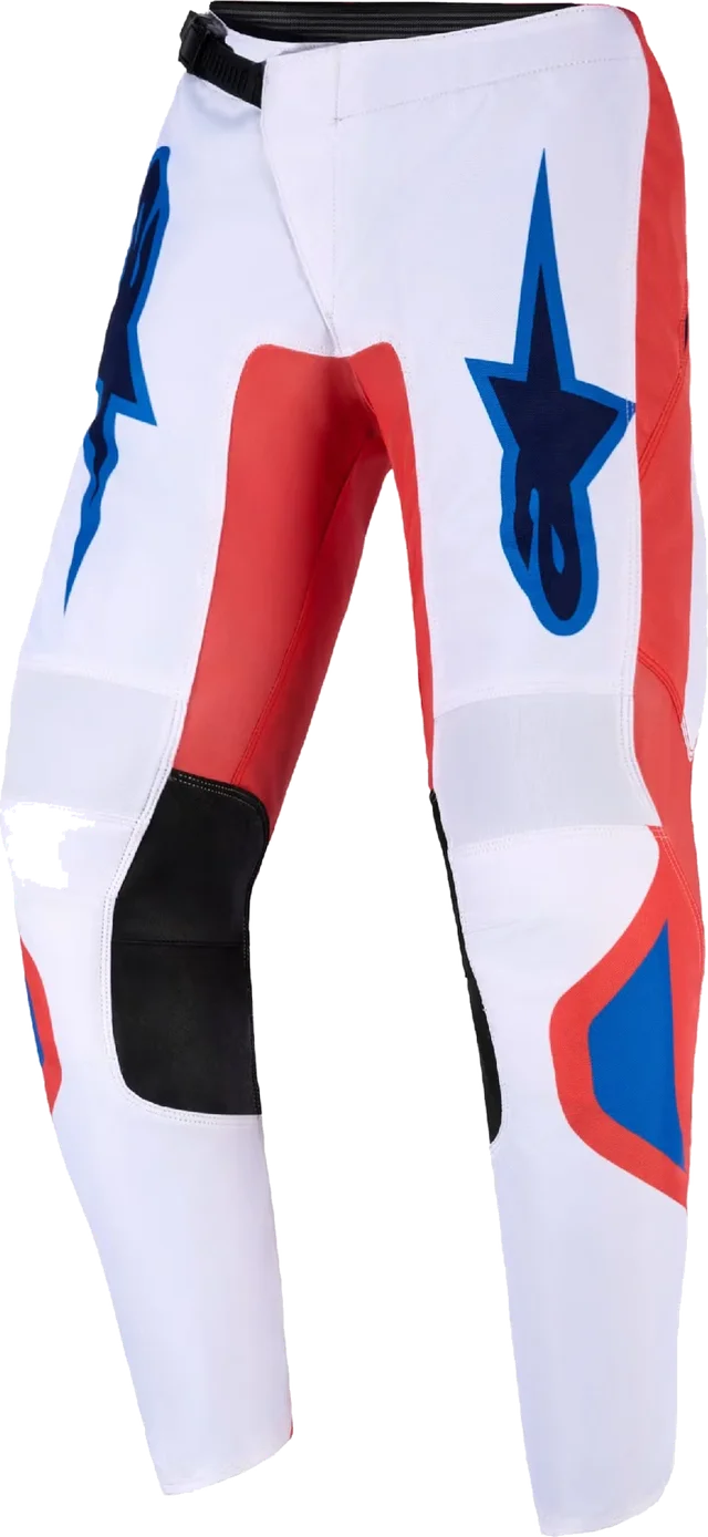 Alpinestars Fluid Grid Kids Motocross Pants, orange/blue