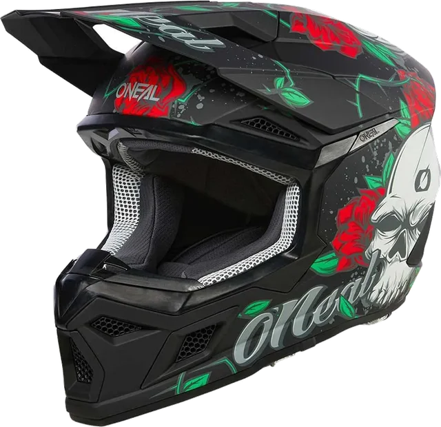 O'Neal Oneal 3srs Melancia Junior Off-road Helmet, Black / Multicolor