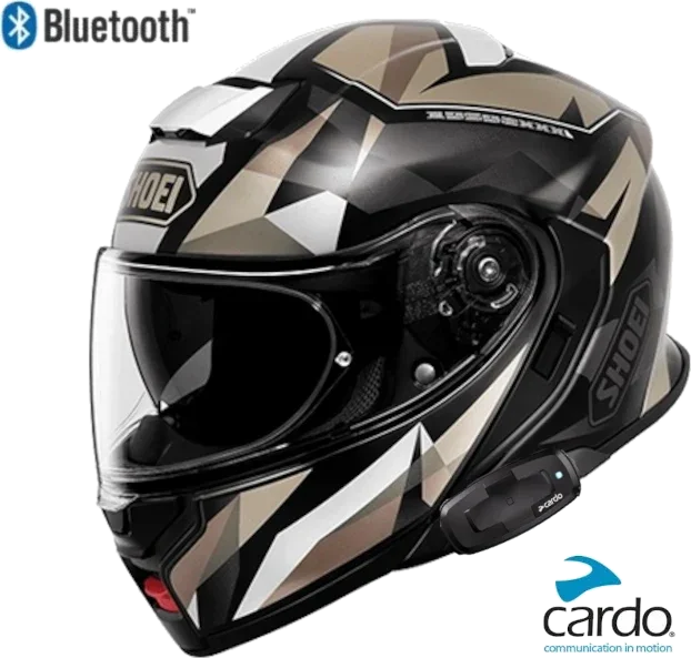Shoei Neotec 3 Bluetooth Helmet Fragments TC-10 Cardo Packtalk S