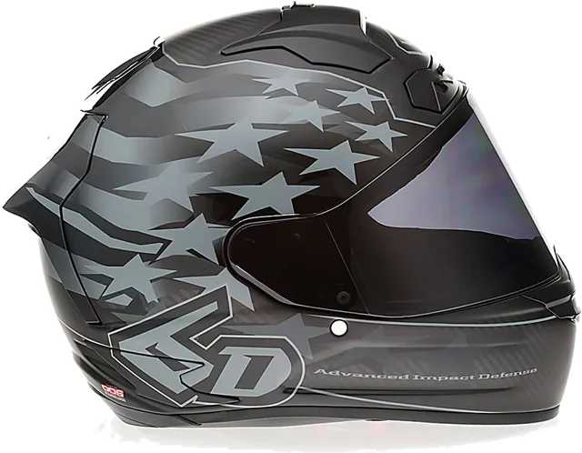 6D Helmets 6D ATS-1R Super Helmet, patriot black