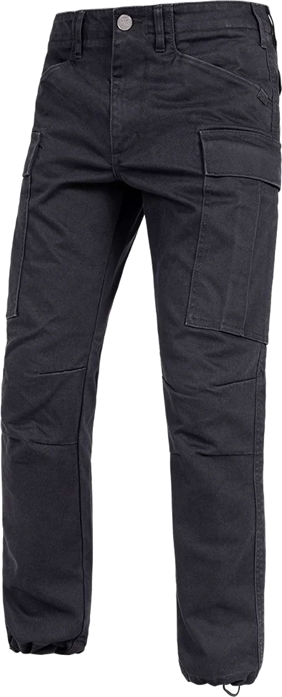John Doe Regular Cargo Mono Pants Black Black, Olive