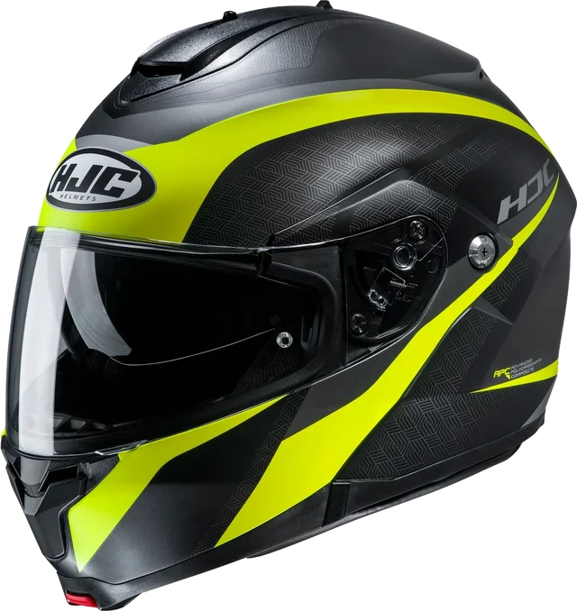 HJC C91 Modular Helmet Taly Graphic MC3 Hi Vis