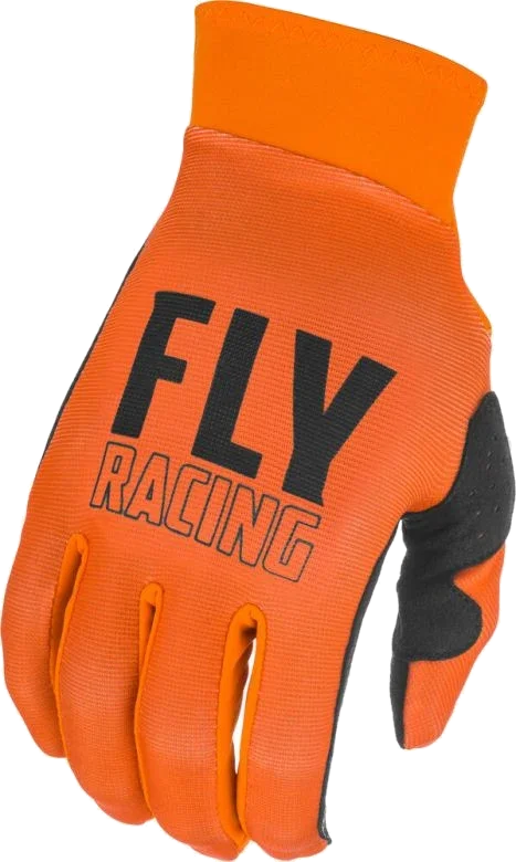 Fly Racing Pro Lite 374 Orange Gloves, Red/Black
