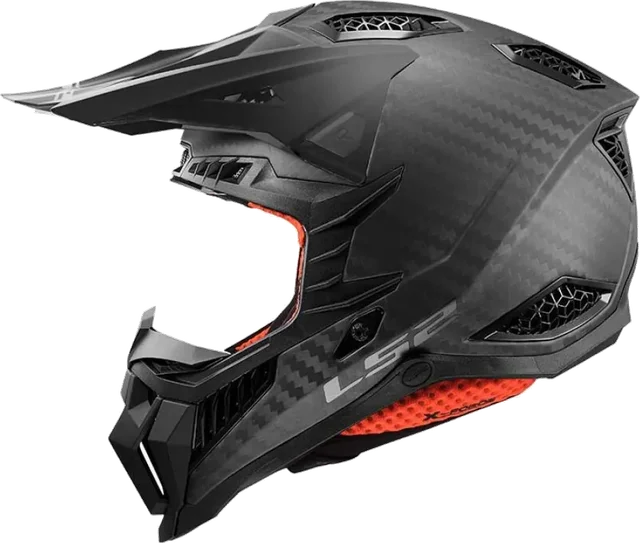 LS2 Mx703 Carbon X-force Pro Fim Off-road Helmet, carbon matt