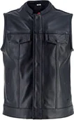 Helstons West Vest Black