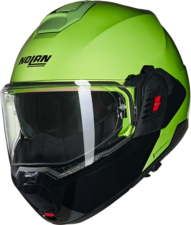Nolan N120.1 Mivedi Helmet Green, Fluo Green / Black