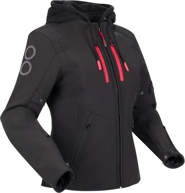 Bering Rotor Jacket, black/neon-red