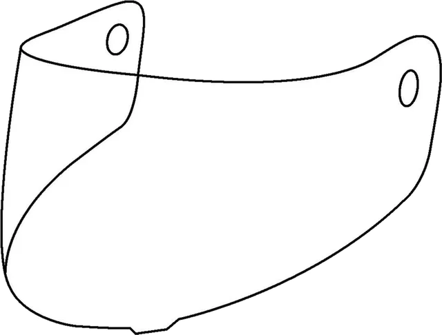 APEX MT300 Visor, Clear