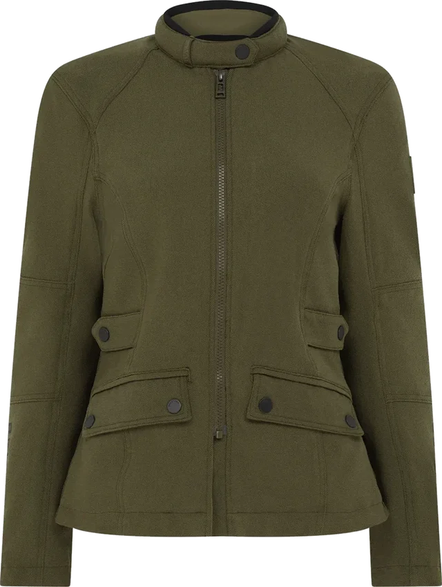 Belstaff Trent Ladies Textile Jacket Olive