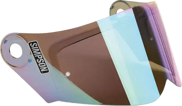 Simpson Darksome Helmet Visor Irridium Oil