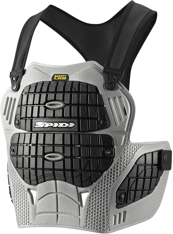 Spidi Thorax Warrior Grey Black, Black