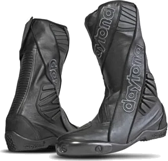 Daytona Security Evo 3 Outer Leather Boots Black, Black