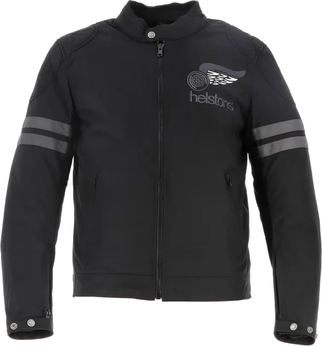 Helstons Jake Speed waterproof Motorcycle Textile Jacket, black