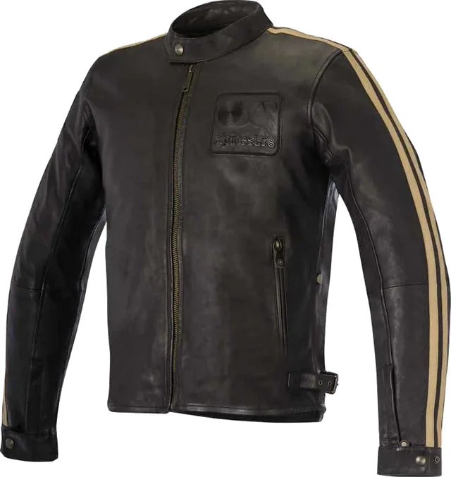 Alpinestars Charlie Leather Jacket, Black