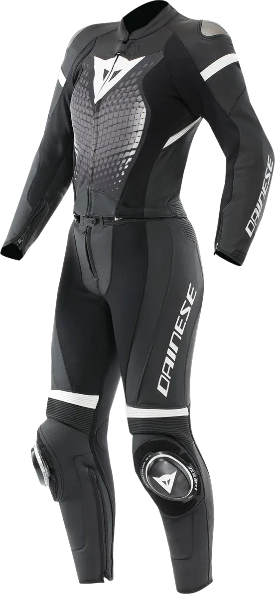 DAINESE Fulminea 2PCS S/T Leather Lady Black / White
