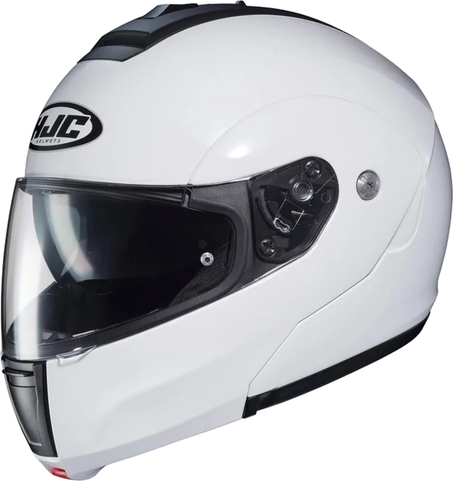 HJC CL-MAX III Solid Adult Street Helmets, white