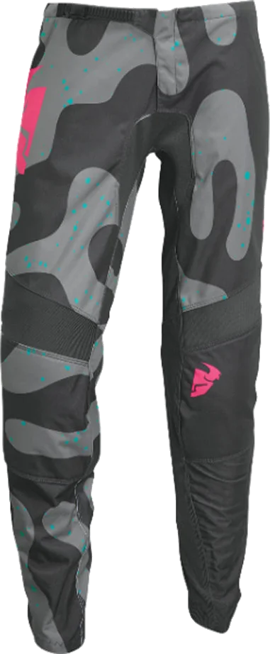 Thor Sector Disguise Ladies Motocross Pants, gray