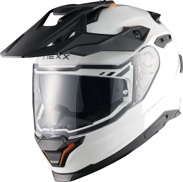Nexx Y.TRAVL PLAIN Helmet, Mother-Of-Pearl White