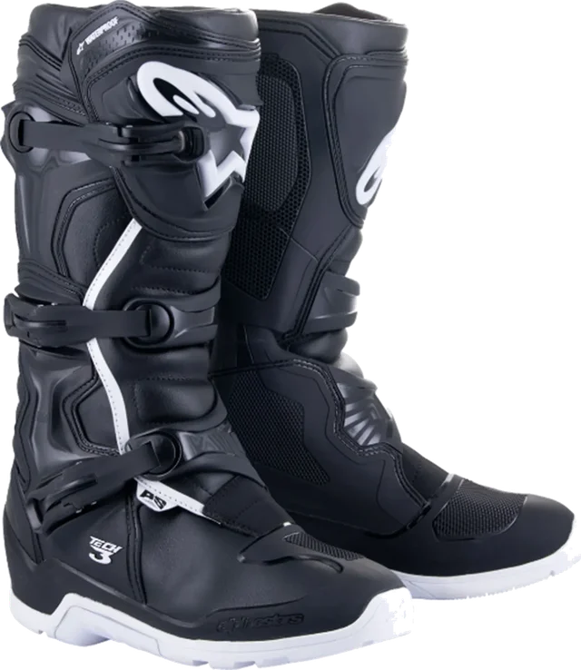 Alpinestars Tech 3 Enduro Waterproof Men's Off-Road Boots, Black/White