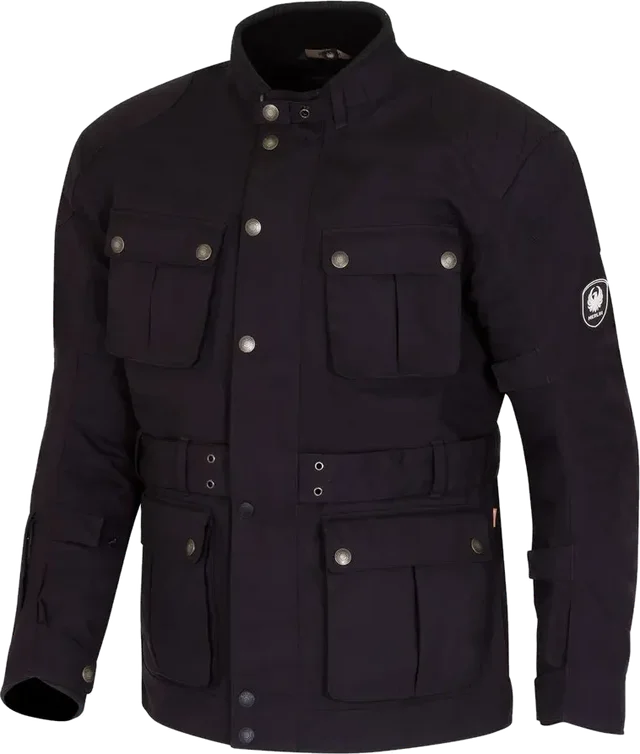 Merlin Burslem D3O Eco Laminated Textile Jacket Black, Dark Sand