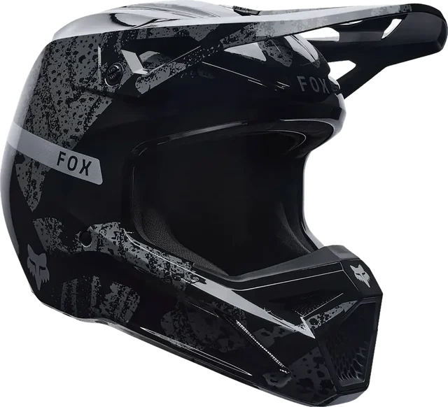 Fox Racing V1 BNKR MIPS Adult Off-Road Helmets, black camo