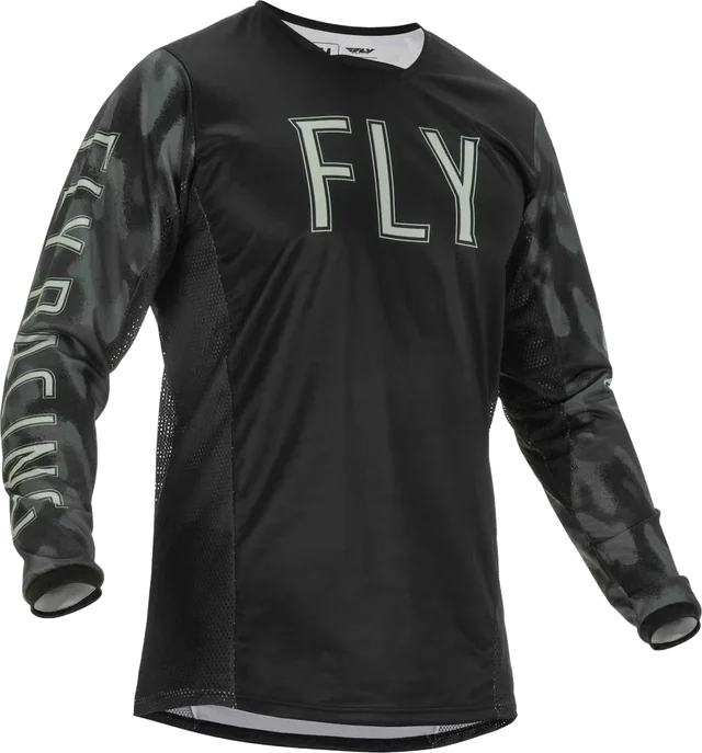 Fly Racing Kinetic S.E. Tactic Motocross Jersey, black/camouflage